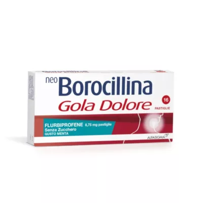 Neoborocillina gola dolore