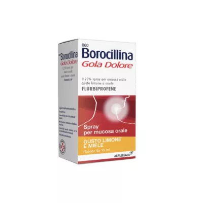 Neoborocillina gola dolore spray