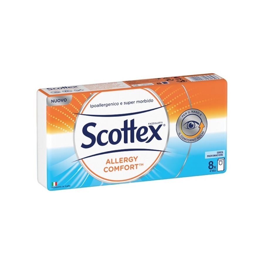 Scottex fazzoletti allergy comfort 8 pezzi Pharmazone